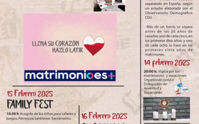 SEMANA DEL MATRIMONIO 2025