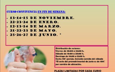 CURSOS DE PREPARACIÓN AL MATRIMONIO